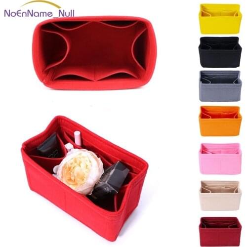 Felt Insert Bag Makeup Handbag Organizer Travel Inner Purse Portable Cosmetic Bags Storage Tote JUL29