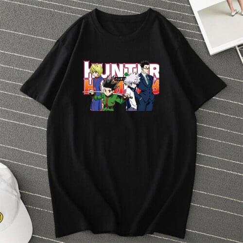 Graphic T Shirt Hunter X Hunter Anime Cosplay O-Neck Short Sleeve Tshirt 90s Fashion Clothes Women Men Tee Tops Funny T Shirts