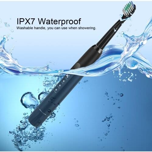 M100 Powerful Sonic Electric Rechargeable 3 Modes Toothbrush Adult USB Charger Rechargeable Tooth Brushes Replacement Heads Set