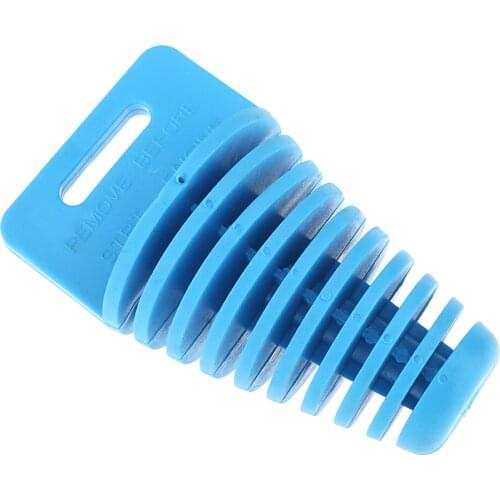 Motorbike Motocross ATV Exhaust Silencer Bung Wash Plug 2 4 Stroke Blue