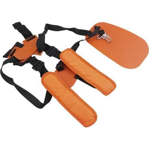 Adjustable Strimmer Double Breasted Shoulder Harness Band For Brush Cutter Mower Trimmer Padded Belt Garden Protection Panel