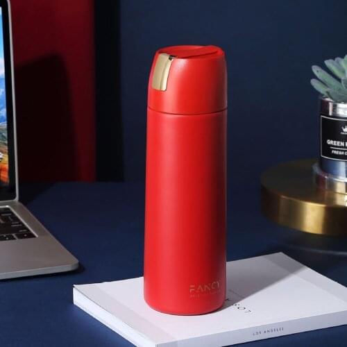 Luxury Thermos Bottle 304 Stainless Steel Travel Thermos Vacuum Flask 400ml Portable Thermal Insulated Cups Coffee Mug Tumbler