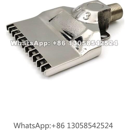 SS304 973 Windjet Nozzle, Air Blowing Nozzle, Wind Jet Air Blowing Nozzle, Air Knife for Industrial Washing and Cleaning