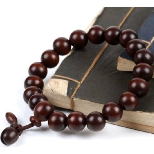 Tibetan Jujube Wood Beads Bracelet Tibetan Mala Bracelet Buddhist Prayer Bracelet