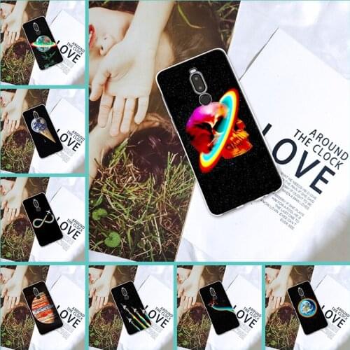 Back Cover For Meizu 16Xs 16s 17 Pro 16T Silicone Transparent Phone Case For Meizu X8 M10 Note 8 9 Funny Star Art Space Soft