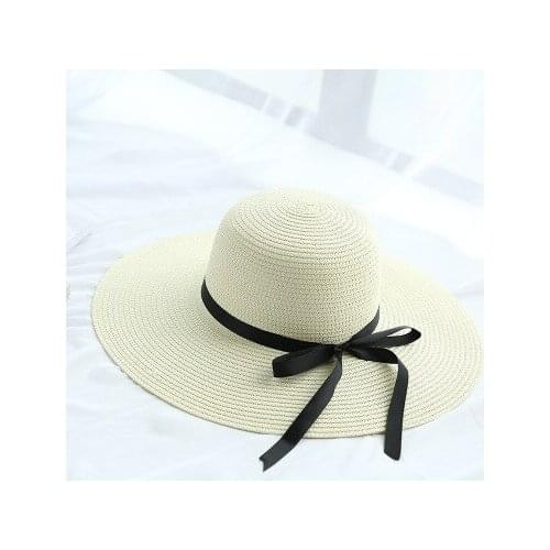 Bella Philosophy Summer Straw Hats Women Fashion Design Women Beach Sun Hat with Foldable Brimmed
