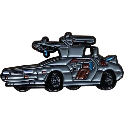 Ghostbusters to the Future ambulance pin