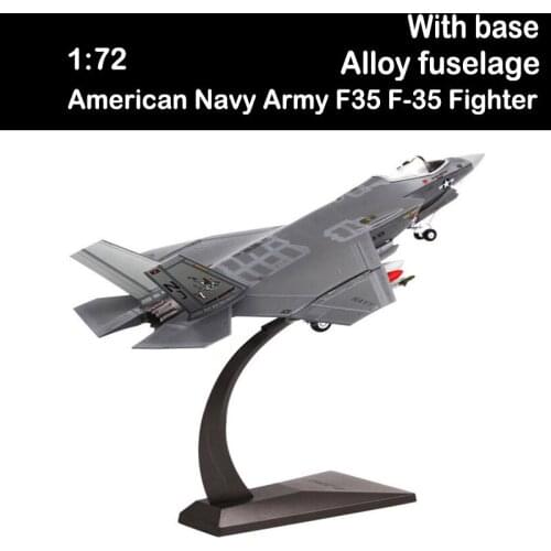 1/72 U.S. American Navy Army F35 F-35 Fighter USA Aircraft Airplane Diecast Alloy Models Adult Children Toys Display Adult Gift