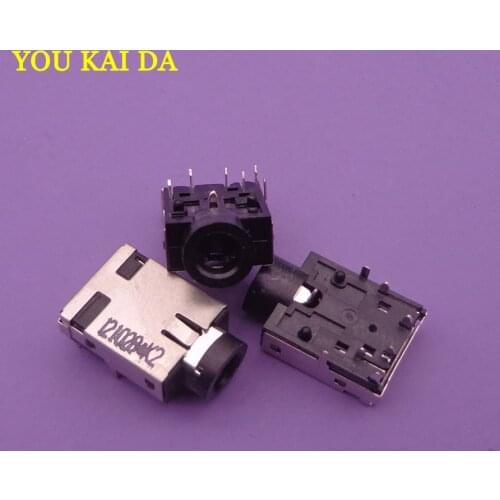 10pcs/lot 3.5mm Female Audio Interface Headphone Socket Jack Port for Acer Asus Lenovo Audio Jack 8Pin PCB Panel Mount Connector
