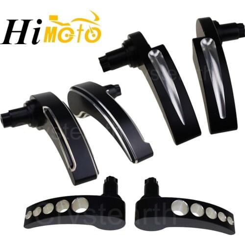 3 Type Motorcycle Black Saddlebag Lid Lifters For Harley Electra Street Glide Road Glide King FLHX FLHR 2014 2015 2016 2017