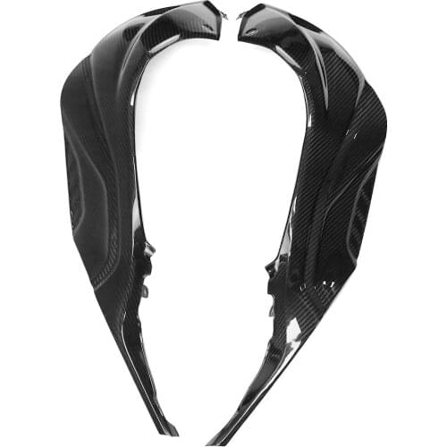 Gloss 100% Twill Weave for BMW S1000RR Carbon Fiber Motorcycle Tank Side Panel Side Fairing Protectors 2019 2020