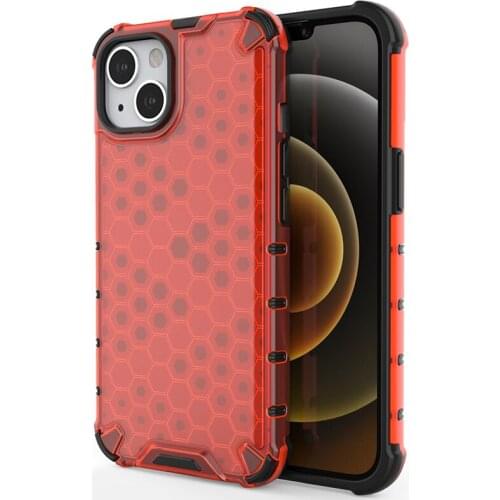 30pcs Honeycomb Shockproof Soft Cover Transparent Clear Hard TPU+PC Case For iPhone 13 Pro Max 12 Mini 11 XS XR X 8 7 6 Plus SE