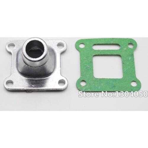 New Peroformance Carburetor Aluminum Intake Manifold & Gasket Fits 47cc 49cc Mini Pocket Bikes ATV, Dirt Bike