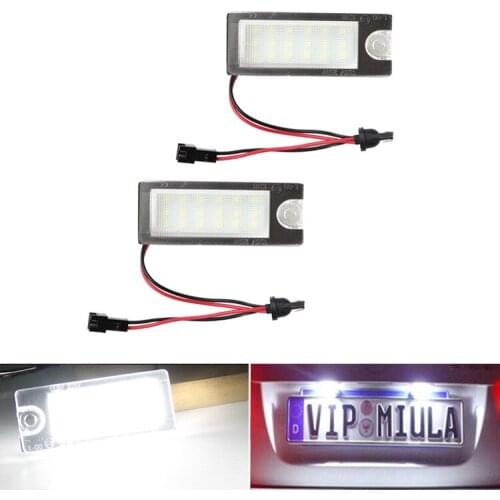 Suitable for Volvo LED license lamp V70/CX70/S60/S80/XC90