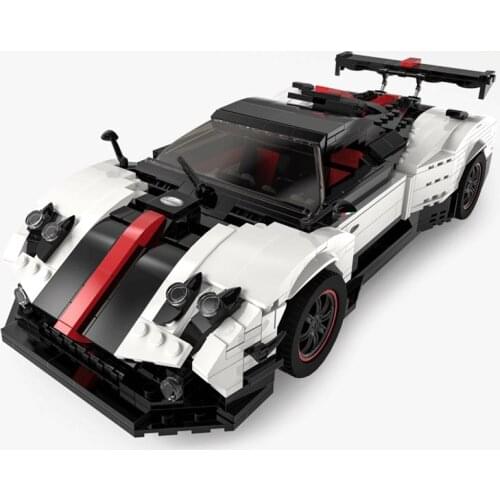 Famous Super Sports City Block Car Model Buliding Blocks 1/16 Racing Cars Speed Racers DIY Bricks Toys For Children Gifts Pagan