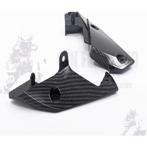 The inner side panel trim plate fairing of the fuel tank is Fit For YAMAHA FZ-07 MT-07 2018 2019 2020
