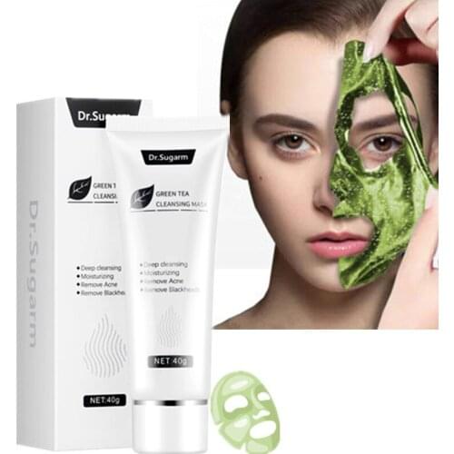 Moisturizing Skin Care Mask Green Tea Blackheads Acne Deep Cleansing Nose Strip Pore 40g