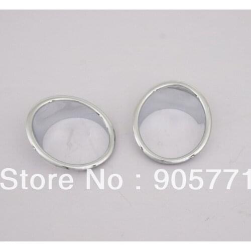 High Quality Chrome Front Fog Light Cover Upper Side Set for BMW X3 F25 free shipping