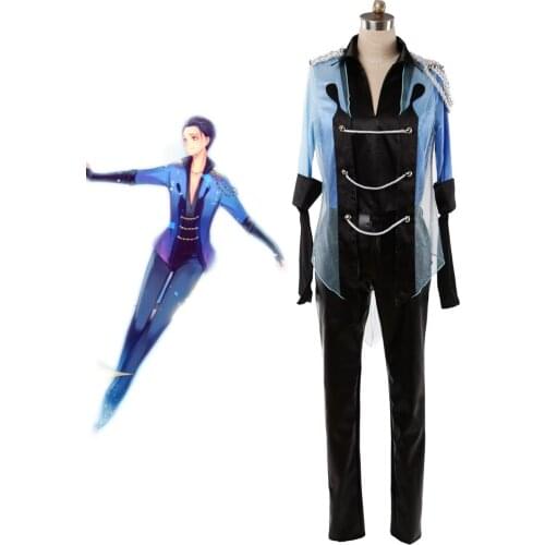 YURI on Ice Yuri Katsuki Skating Suit Cosplay Costume Shining Full Set Custom Made