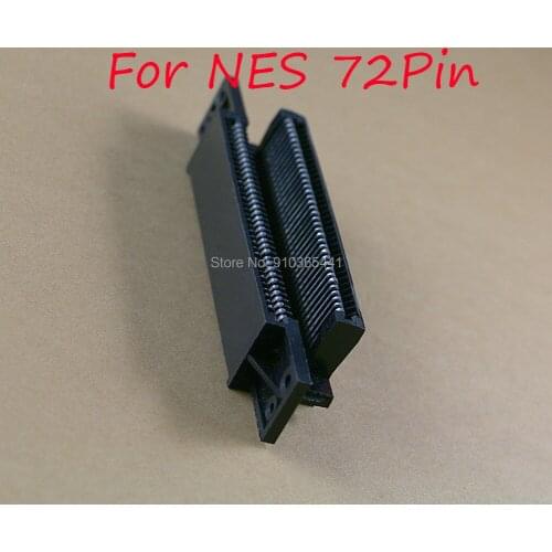 10PCS Good Quality Replacement FOR NES 72Pin slot Cartridge card Slot for Nintend Entertainment System for NES Console 72Pin
