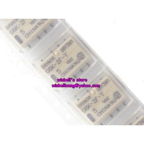 10pcs!!! Original G6K-2F-Y 5VDC 1A 5V 8pins DPDT signal relay new, in stock