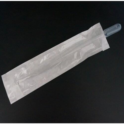 100pcs 1ml 2ml 3ml 3ml-L sterile transfer pipettes plastic pasteur pipette dropper with independent paper-plastic packaging