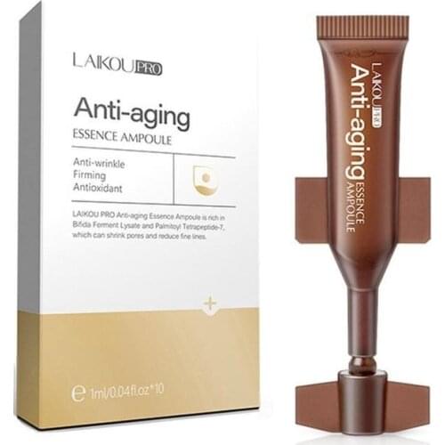 1mlx10 Face Serum Skin Whitening Essence Hyaluronic Acid Nicotinamide Ampoule Anti-Aging Acne Shrink Pores Hydration Skin Care