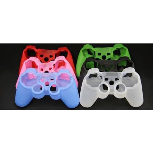 2pcs Silicone Case Protective Skin Case Cover For ps3 ps2 Controller