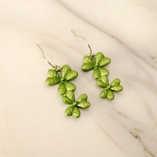 2020 Special Offer Sale Earings Aros Versatile Exaggerated Small Fresh Retro Grass Goddess Show Thin Boutique Lacquer Earrings