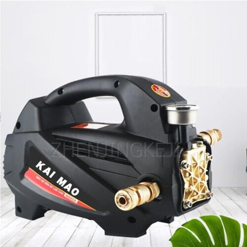 220V One Machine Dual Purpose Car Washing Machine Portable Artifact Household Business Automatic Strong Cleaning Brush Car Pump