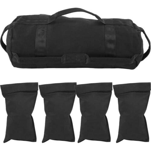 5Pcs/Set Weight Bag Weightlifting Sandbag Adjustable Weight Sand Bag MMA Boxing Military Power Training Body Fitness Equipment