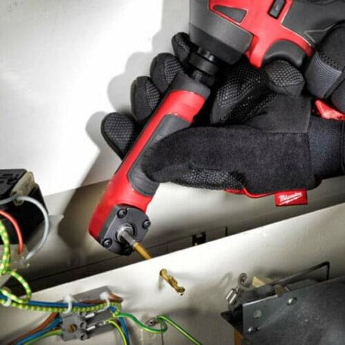 Right Angle Drill Adapter Prevents Breaking for Drill Rivers and Impact Drivers for 1/4 in Hex Shank Accessories STTA889