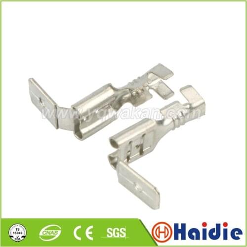 Free shipping 50pcs auto car splices wire terminal crimp loose pins terminal DJ6212-D6.3B