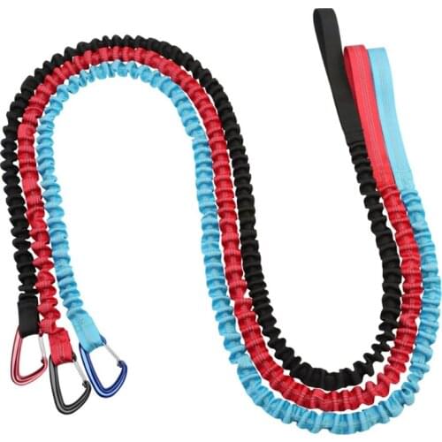 A5KC Elastic Bicycle Trailer Rope Mountain Bike Parent Child Nylon Rally Rope for Children Outdoor Cycling Safety Equipment