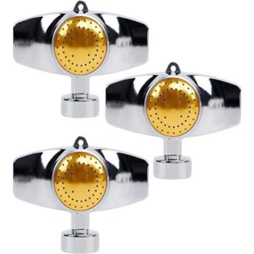 Metal Spot Sprinkler, 360 Degree Square Circle Pattern Sprinkler Hose Sprinklers Coverage Area Up to 30FT