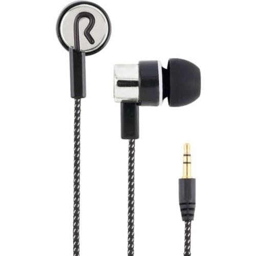 Universal Braided Headset Wired Earphone with Microphone 3.5mm Wired Control Super Bass Universal for Android iPhone Xiaomi