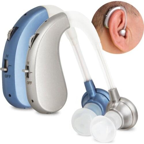 Ear-hook mini hearing aid VHP-202s Elderly rechargeable hearing aids Old-fashioned ear-ear hearing aids Drop Shipping