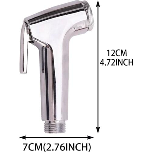Stainless Steel Toilet Hand Held Bidet Faucet Sprayer Bidet Set Sprayer Gun Toilet Spray For Bathroom Self Cleaning Shower Head
