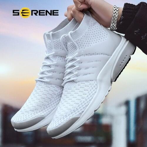Serene Men Shoes Size 39-46 Adult Sneakers Summer Breathable Super Light Casual Male Tenis Masculino Zapatos
