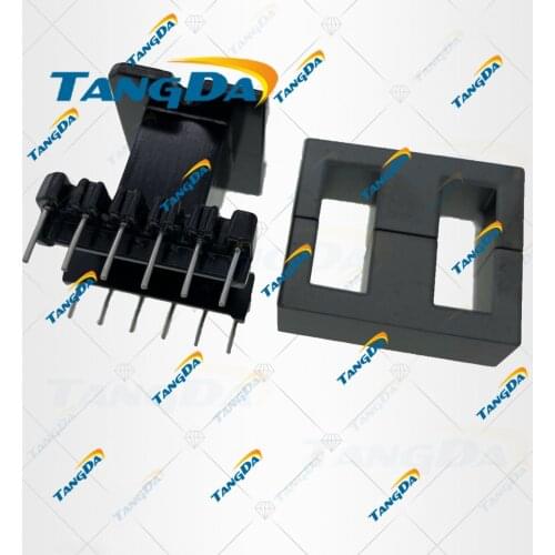 TANGDA EE33 core EE Bobbin magnetic core + skeleton soft magnetism ferrites magnetic core 6+6pin 12P SMPS RF Transformers A