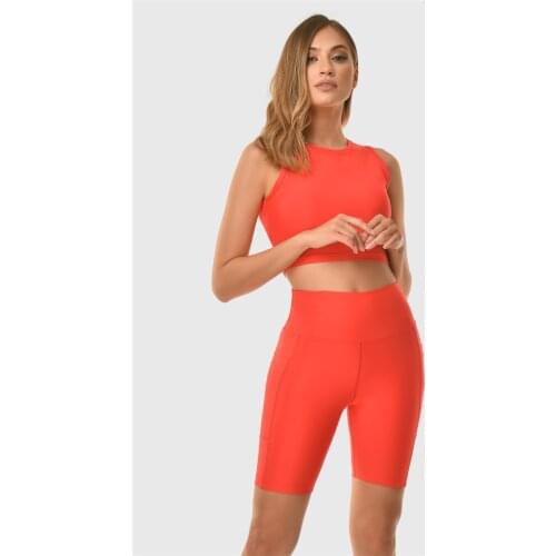 Superstacy Sports Bustier Pomegranate Flower