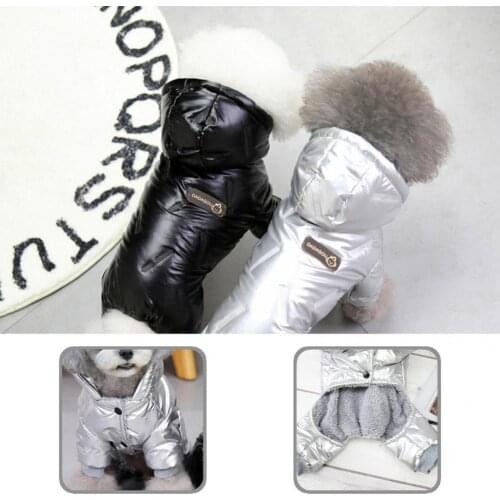 Keep Warmth Fine Workmanship Pet Dog Warm Jumpsuits Outfit for Winter