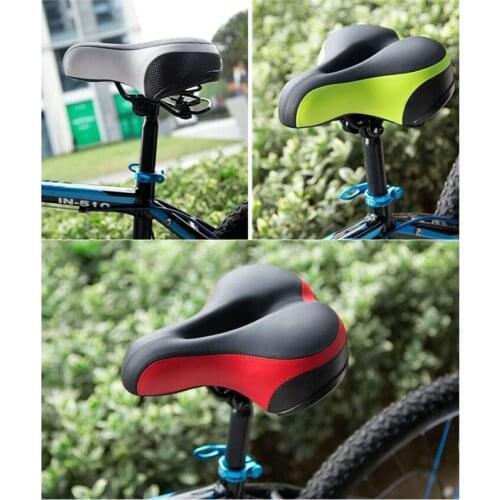 Bike Saddle Soft foam Surface Silica Filled Gel Comfortable Cycling Seat Shockproof Bicycle Saddle