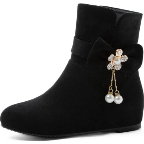 Big Size Suede Boots boots women shoes ankle boots for women ladies boots shoes woman winter