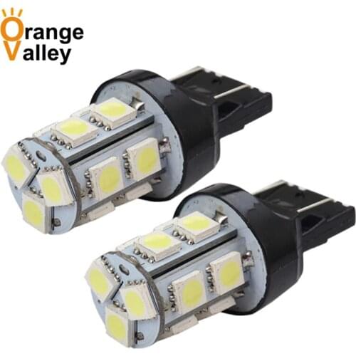 10Pcs 2pcs Big Promotion T20 W21/5W 7443 1156 1157 13 SMD 22 LED Car Auto Light Source Brake Parking Reverse Lamp Bulb 12v
