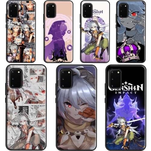 Razor Genshin Impact Cover Case For Samsung Galaxy S20 FE S21 Ultra Note 20 Note 10 Plus S10e S8 S9 S10 Plus