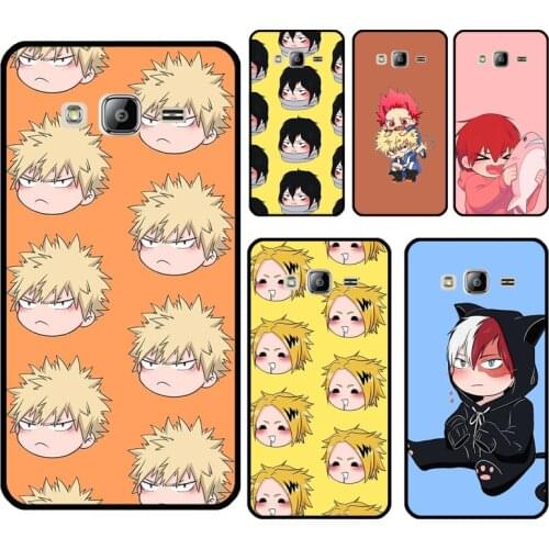 Kirishima Bakugo Todoroki BNHA For Samsung Galaxy J7 J1 J3 J5 2016 A3 A5 2017 A6 A8 J4 J6 Plus J8 A7 A9 2018 Case Cover