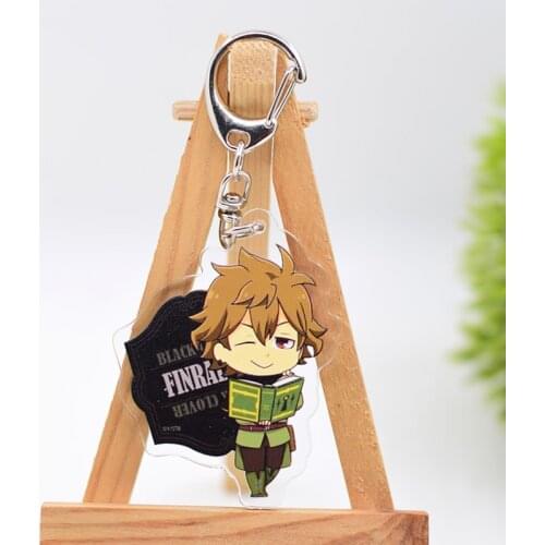 Black Clover Keychain Acrylic Cartoon Keyring Accessories WL0720
