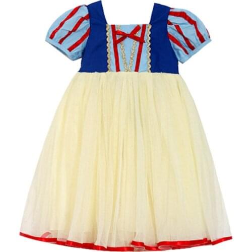 Baby Girl Dress Party Birthday Dress Snow White Princess Cosplay Dress Children Dress
