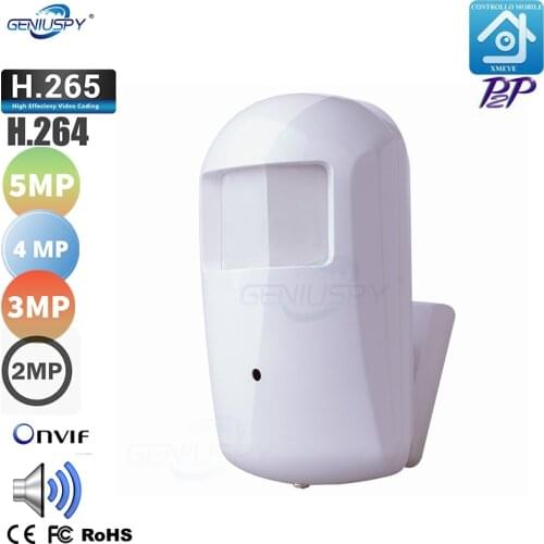 High Quality New Design 5MP 4MP 3MP 2MP Audio Mini IP Network 5MP ONVIF P2P CCTV PIR IP Camera Security Video Surveillance Xmeye